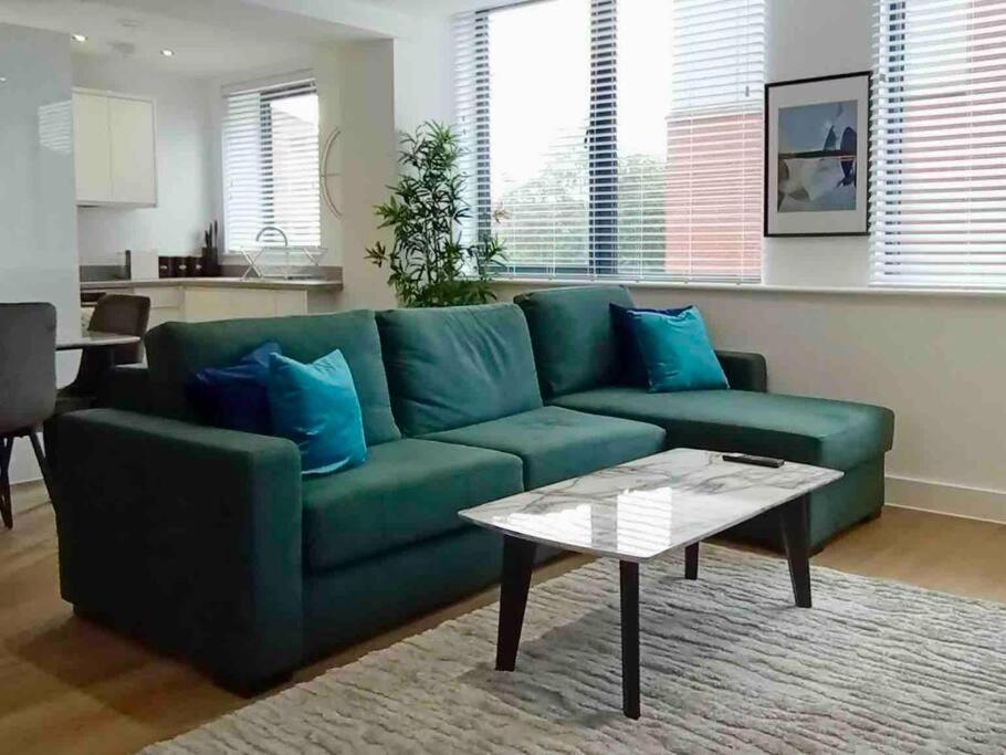 맨체스터 Luxury 2 Bed 2 Bath Flat Near Old Trafford 아파트 외부 사진